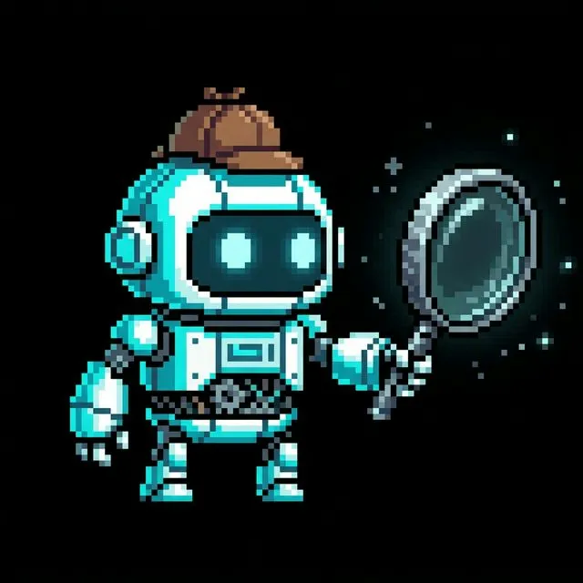 Buddy inspecting the final verdict